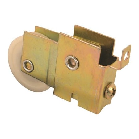 Prime-Line Single 1-1/2 in. Nylon Ball Bearing Roller, F-Tab Style, Adjustable (Single Pack) D 1511